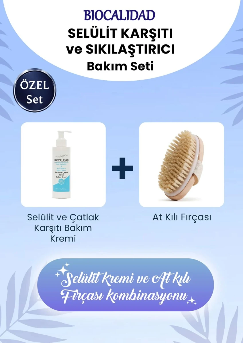 Selülit Karşıtı ve Sıkılaştırıcı Bakım Seti
