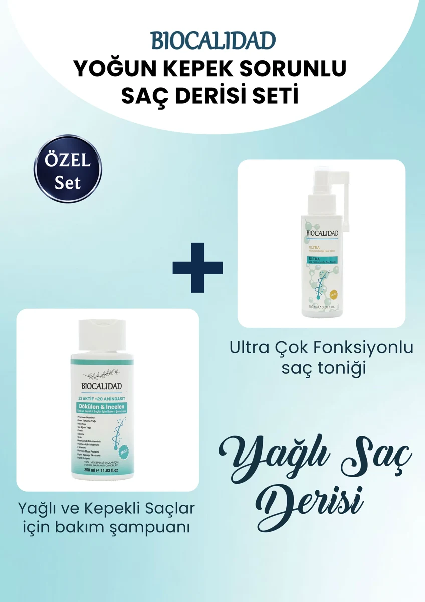 Yoğun Kepek/Sorunlu Saç Derisi Seti
