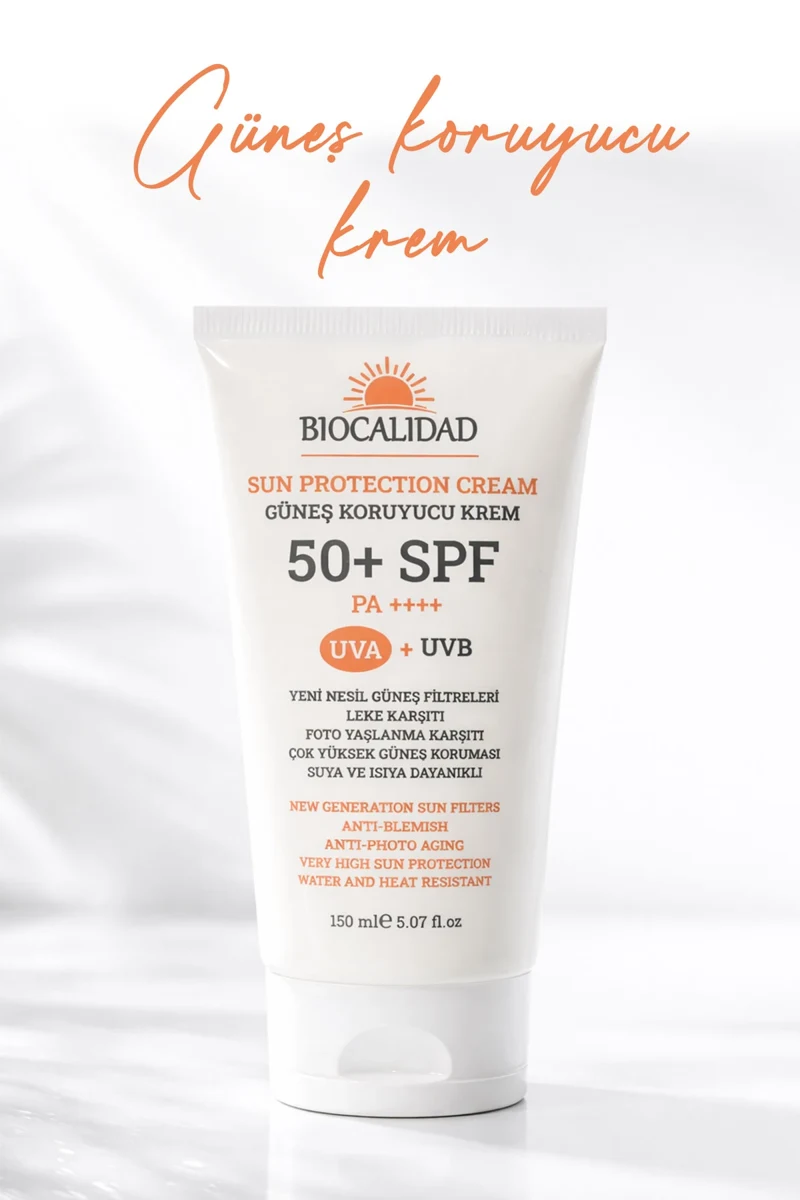 Güneş Koruyucu Krem 50+SPF PA++++ 150ml