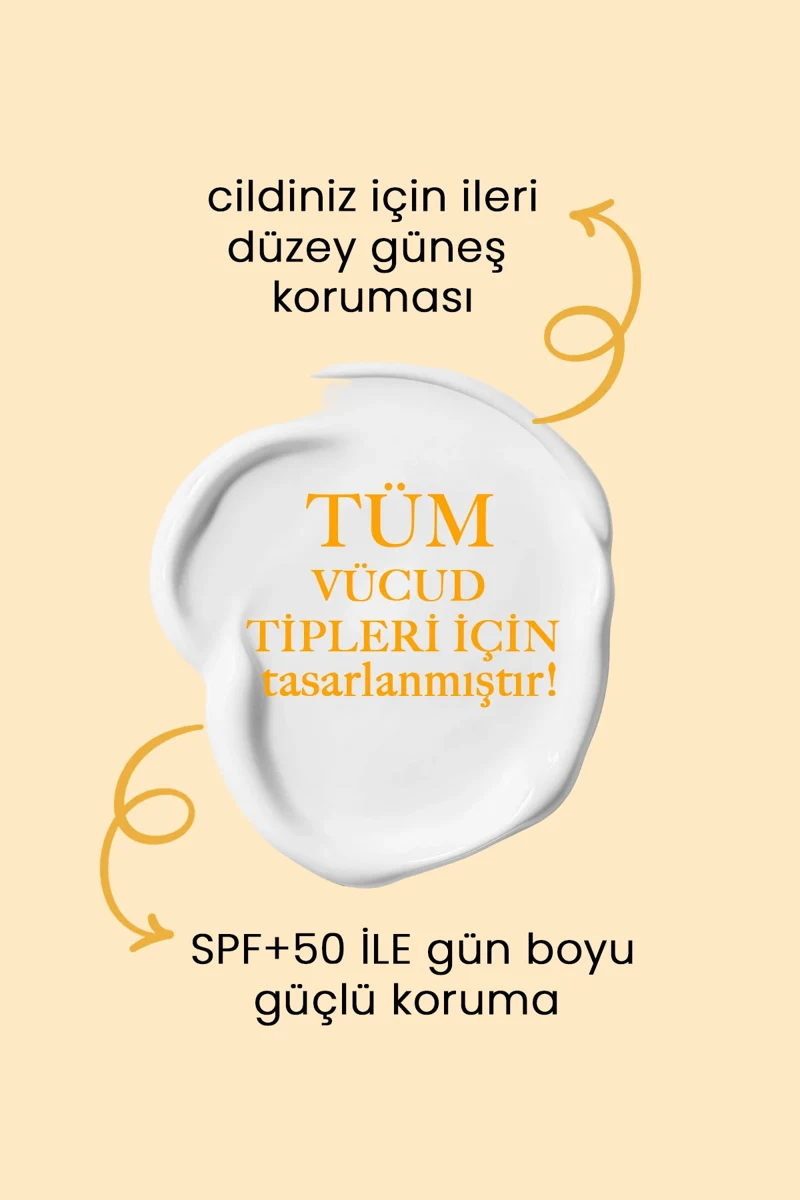 Güneş Koruyucu Krem 50+SPF PA++++ 150ml