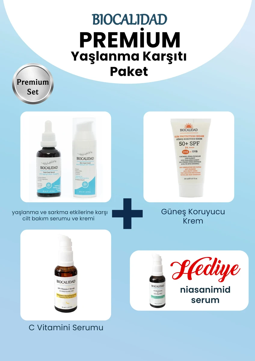 Premium Yaşlanma Karşıtı Paket