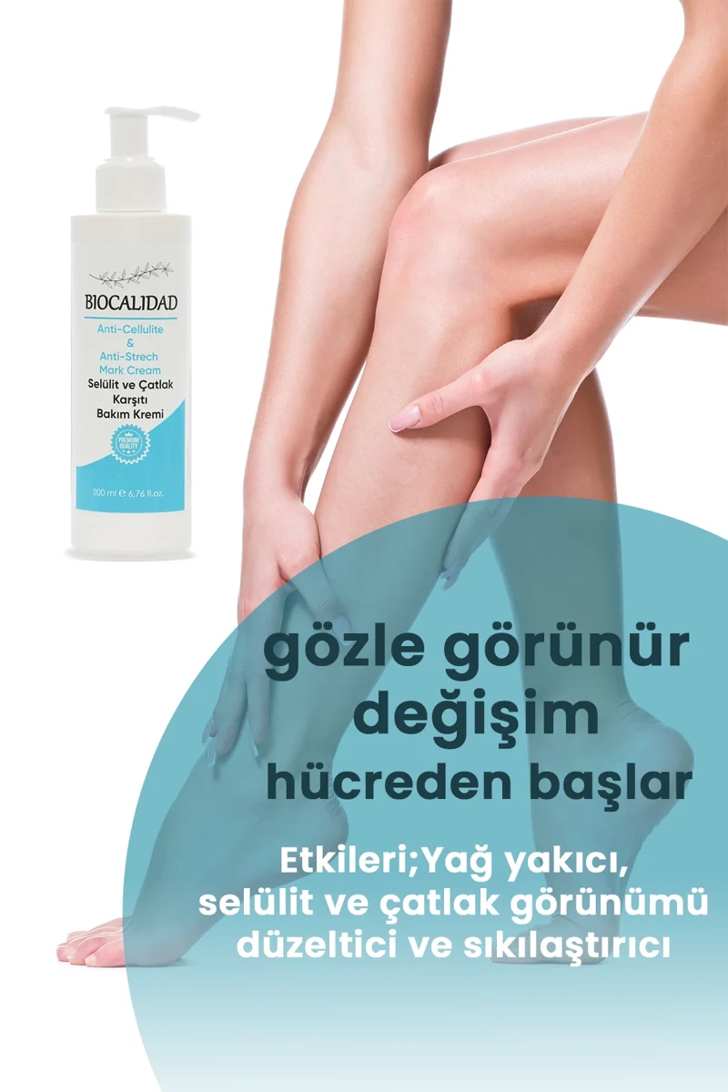 Selülit ve Çatlak Karşıtı Bakım Kremi - 200ml