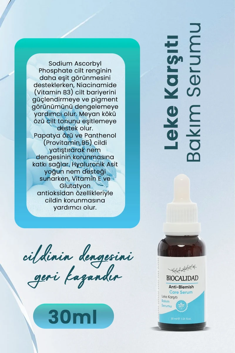 Leke Karşıtı Bakım Serumu - 30ml